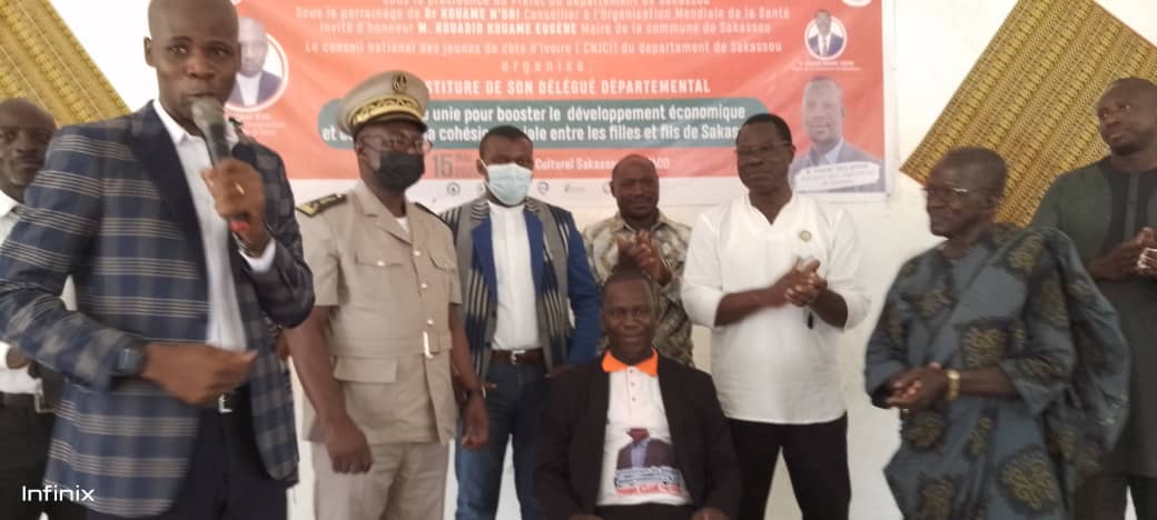 Sakassou/ Conseil National des Jeunes de Cote d'Ivoire : Kouamé Fred Arthur officiellement installé