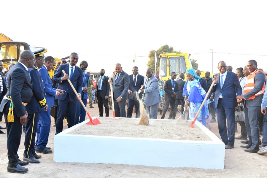 Route Niakara-Tortiya : Le Vice-président de la République, Tiémoko Meyliet lance les travaux de construction