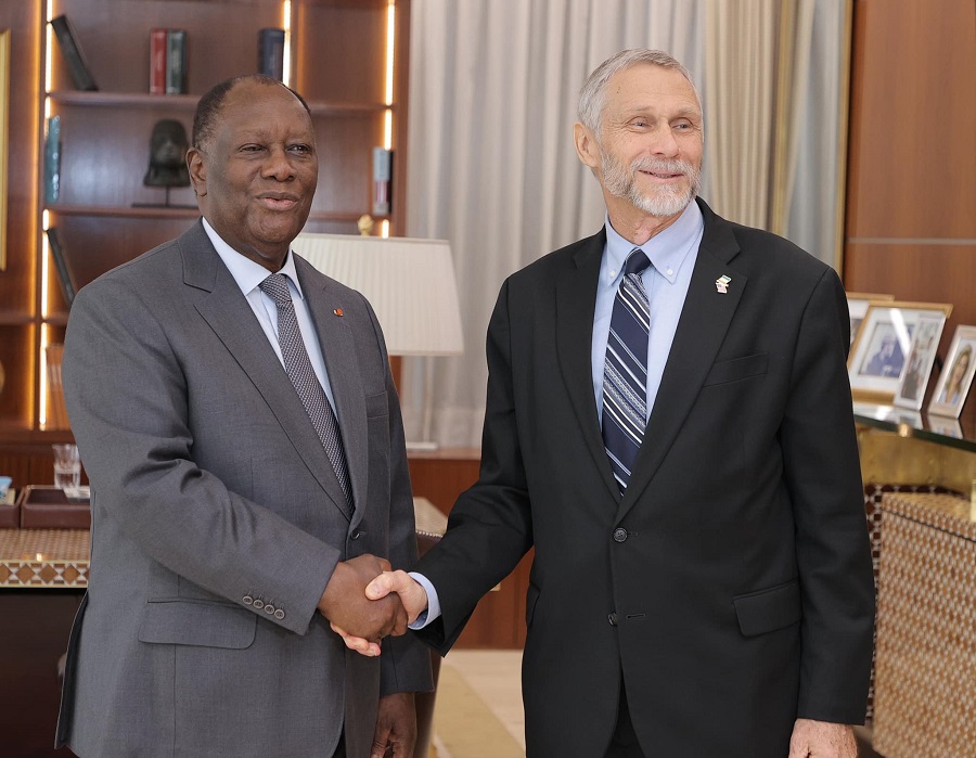 Santé, restructuration économique: Alassane Ouatttara salue le soutien des États-Unis
