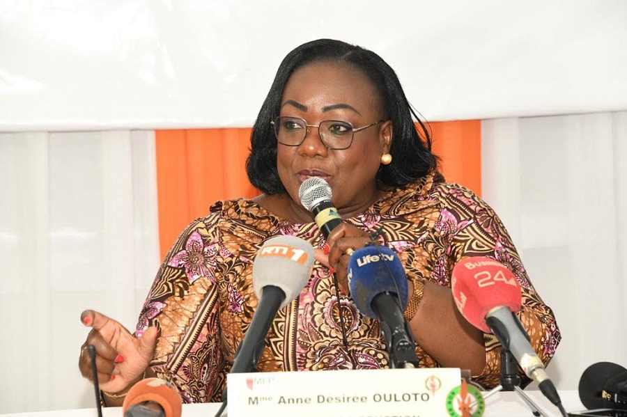 Concours de la Fonction publique (2023) :   Anne Ouloto veut recruter des fonctionnaires de bonne moralité