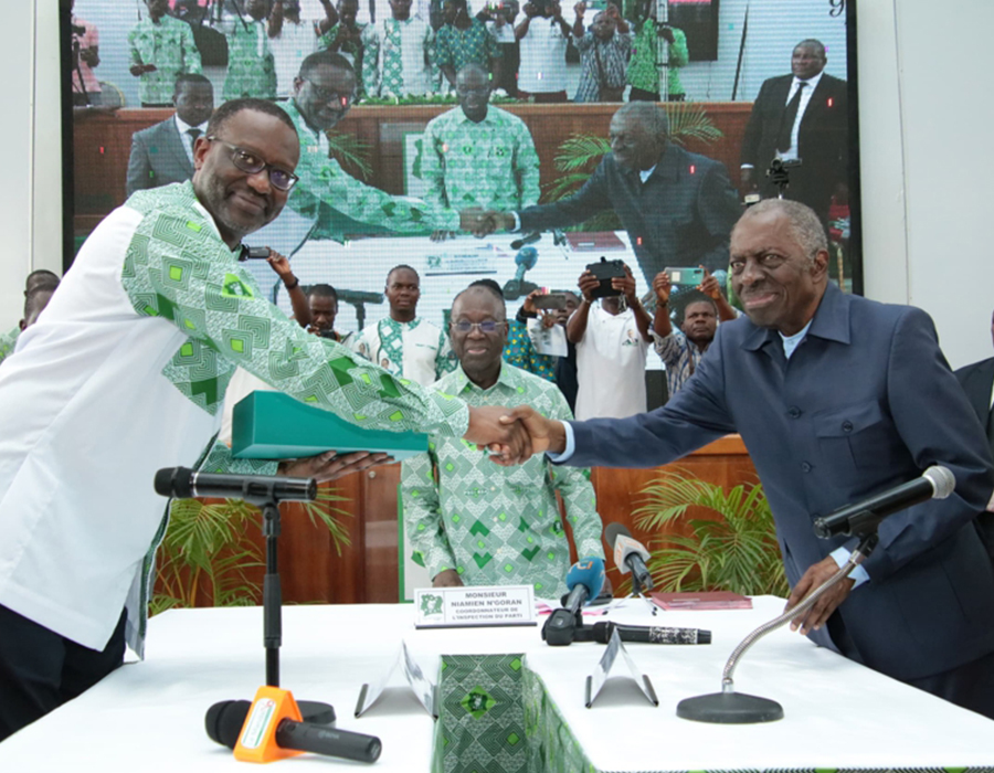 PDCI : le nouveau président prend fonction