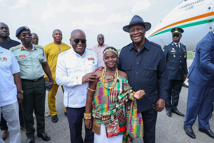 Coopération bilatérale : le Chef de l'État a assisté à la commémoration du 67ème anniversaire de l'indépendance du Ghana